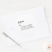 DYKON RONDE STICKER (Envelop)