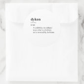 DYKON RONDE STICKER (Tas)