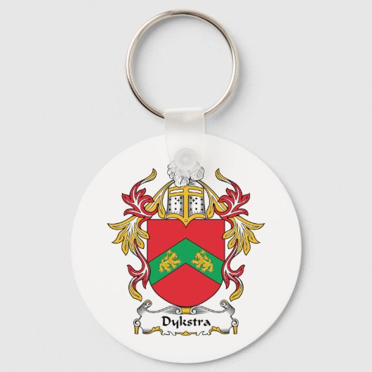 Dykstra Family Crest Sleutelhanger (Voorkant)