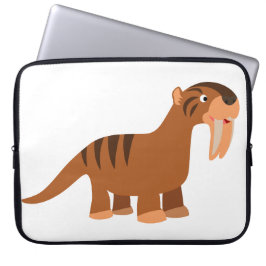 Dylacosmilus dunne Cartoon-laptophoes Laptop Sleeve