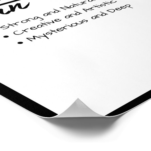 Dylan, jongen gepersonaliseerde naam definitie poster (Hoek)