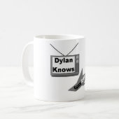 Dylan Knows - mok (Voorkant links)