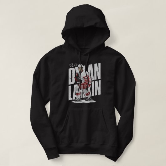 Dylan Larkin-overzicht Hoodie (Design voorkant)