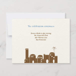 Dylan Max Jerusalem Joodse Bar Mitzvah Receptie Kaart