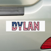 Dylan Name Vorname USA Aufkleber Sticker Auto (Op auto)