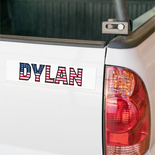 Dylan Name Vorname USA Aufkleber Sticker Auto (Op Truck)