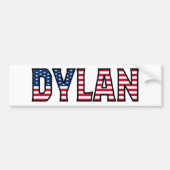 Dylan Name Vorname USA Aufkleber Sticker Auto (Voorkant)