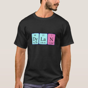 Dylan periodiek tabelnaam shirt