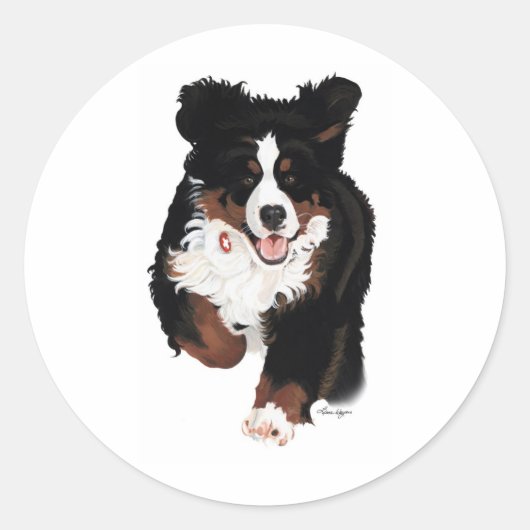 Dylan Rocks Ronde Sticker (Voorkant)