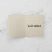 Dylan Schattige Lang Haar Chihuahua Puppy Verjaard Kaart (Binnen)