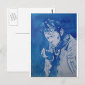 Dylan Thomas Briefkaart (Voorkant / Achterkant)