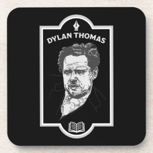 Dylan Thomas Welsh Poet Bier Onderzetter