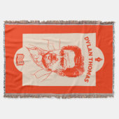 Dylan Thomas Welsh Poet Deken (Voorkant)