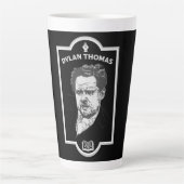 Dylan Thomas Welsh Poet Latte Mok (Voorkant)