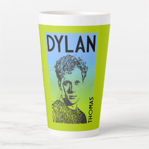 Dylan Thomas Welsh Poet Latte Mok