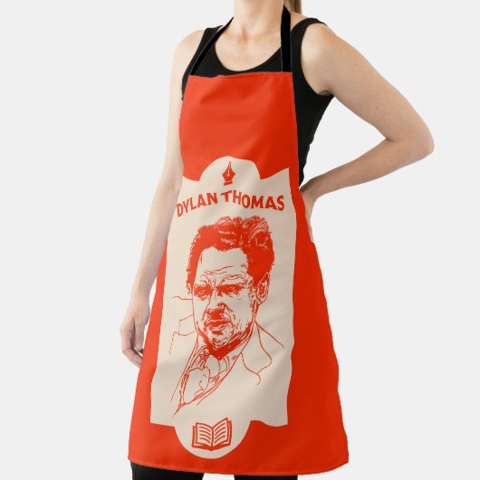 Dylan Thomas Welsh Poet Schort (Insitu)