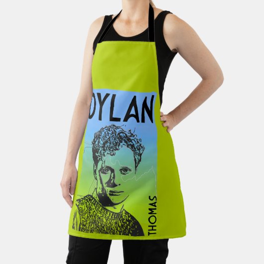 Dylan Thomas Welsh Poet Schort (Insitu)