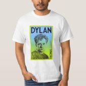 Dylan Thomas Welsh Poet T-shirt (Voorkant)