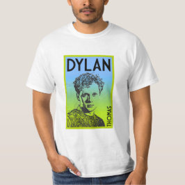 Dylan Thomas Welsh Poet T-shirt