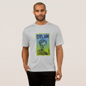 Dylan Thomas Welsh Poet T-shirt (Voorkant volledig)