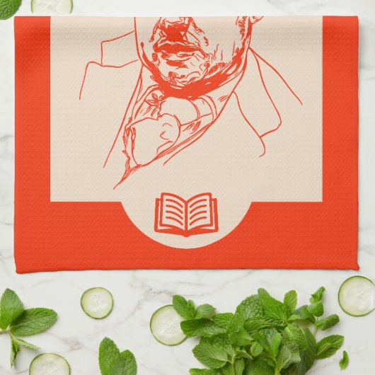 Dylan Thomas Welsh Poet Theedoek (Gevouwen)