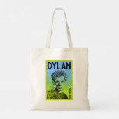 Dylan Thomas Welsh Poet Tote Bag (Achterkant)