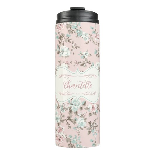 Dylandria  Dusty Roos Pink Thermosbeker (Voorkant)