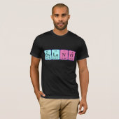 Dylano periodiek systeem naam shirt (Voorkant volledig)