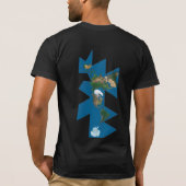 dymaxion perspectief t-shirt (Achterkant)