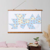 Dymaxion projectie met Tissot's indicator Hangend Wandkleed (Slaapkamer)