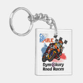 Dymokury Motorcycle Road Races Sleutelhanger (Voorkant Links)