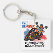 Dymokury Motorcycle Road Races Sleutelhanger (Voorkant)