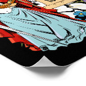 Dymphna Zuiverheid Lily Patron Saint Mental Health Poster (Hoek)