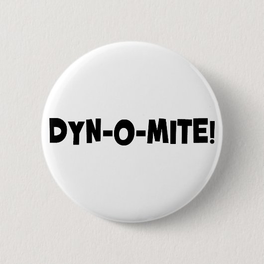 Dyn-o-mijt! Ronde Button 5,7 Cm (Voorkant)