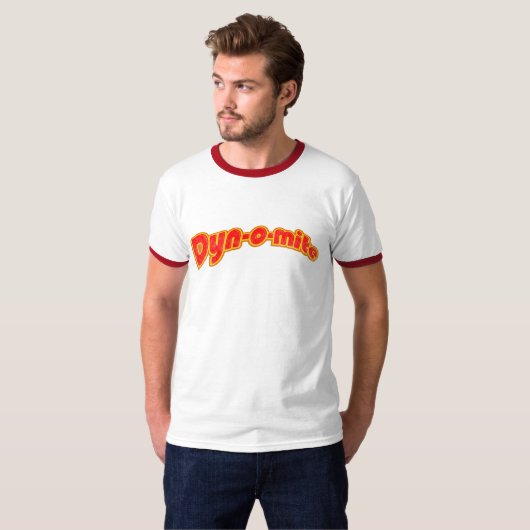 Dyn-O-Mite Retro T-shirt (Voorkant volledig)