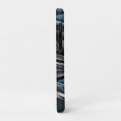 Dynamic Abstract Design of Interlocking Metallics Case-Mate iPhone Case (Achterkant/links)