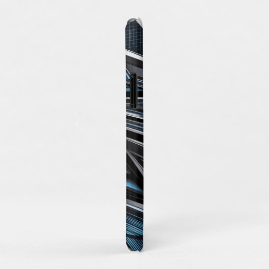 Dynamic Abstract Design of Interlocking Metallics Case-Mate iPhone Case (Achterkant/rechts)