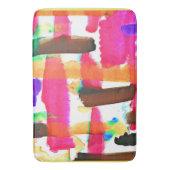 Dynamic Abstract Pattern in Art Badmat (Voorkant Verticaal)