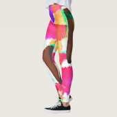 Dynamic Abstract Pattern in Art Leggings (Links)