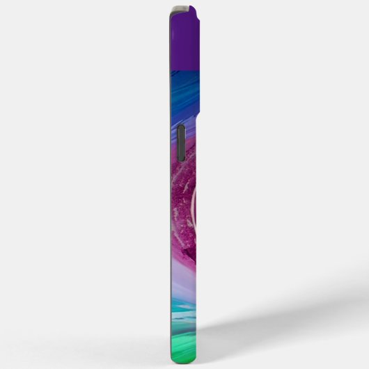 Dynamic Abstract Swirl iPhone 15 Pro Max Hoesje (Achterkant / Rechts)