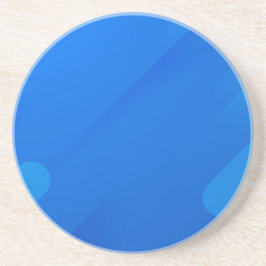 Dynamic Blue Lines-Onderzetter Zandsteen Onderzetter