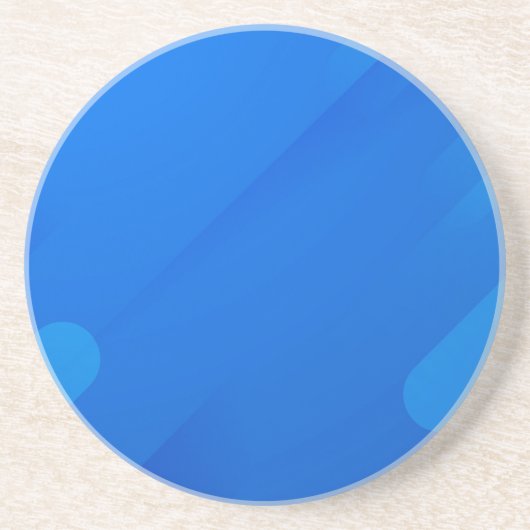 Dynamic Blue Lines-Onderzetter Zandsteen Onderzetter (Voorkant)