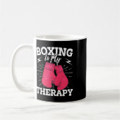 Dynamic Boxing Quote voor trainers van coaches Koffiemok (Links)