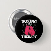 Dynamic Boxing Quote voor trainers van coaches Ronde Button 5,7 Cm (Voorkant /achterkant)