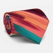 Dynamic Color Shard-Stropdas Stropdas (Opgerold)