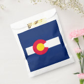 Dynamic Colorado State Flag Graphic op een Bedankzakje (Gezegeld)