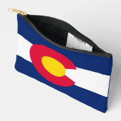 Dynamic Colorado State Flag Graphic op een Etui (Open)