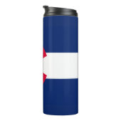 Dynamic Colorado State Flag Graphic op een Thermosbeker (Geroteerd rechts)