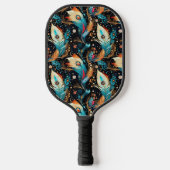 Dynamic Comet and Nebula Voyage Pickleball Paddle (Voorkant)