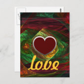 Dynamic Connections Love Briefkaart (Voorkant / Achterkant)